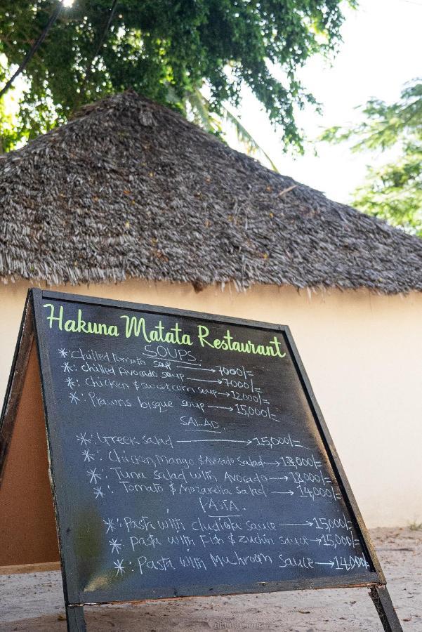 Hakuna Matata Villa Paje Exterior foto